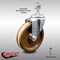Service Caster 5 Inch SS High Temp Phenolic Wheel Swivel 12mm Threaded Stem Caster SCC SCC-SSTS20S514-PHSHT-M1215 - alternate 4